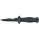 Sub 9C-2 knife - Black Inox - Black Color KV-ASUB09C-2-N - AZZI SUB (ONLY SOLD IN LEBANON)